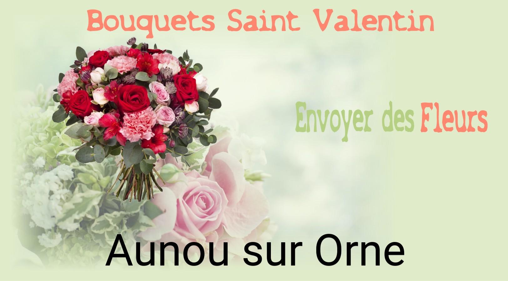 Roses de Saint-Valentin livrées à Aunou-sur-Orne